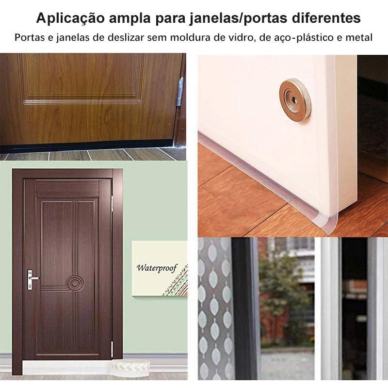 Tira de Vedação para Portas e Janelas - PAGUE 1 E LEVE 2